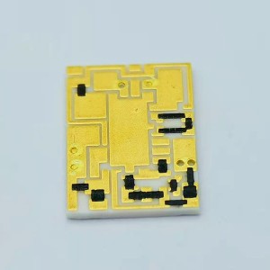 Thick film circuit thick film gold paste resistor board