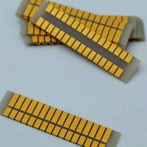 Thin film circuit aluminum nitride thick film gold paste 3D circuit