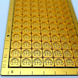 Métallisation de structure en céramique 3D de circuit à couches minces