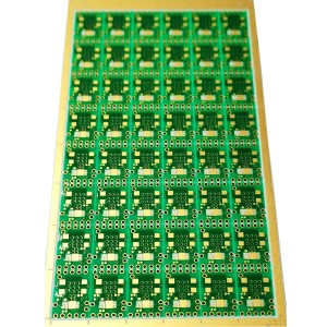 Thin film circuit power module ceramic circuit board