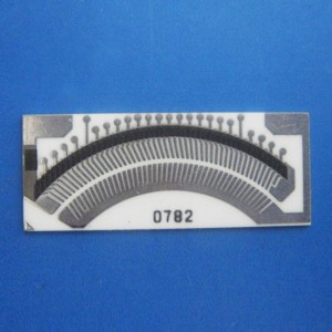 Thick film circuit automobile oil level resistance board