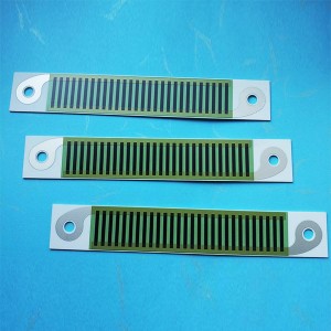 Thick film circuit thick film ceramic heater